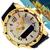 Relógio Masculino Luxo Prova DAgua Pallyjane Dourado, Branco