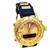 Relógio Masculino Luxo Prova DAgua Pallyjane Dourado