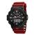 Relógio Masculino Mondaine Anadig 85009G0Mvnp2 Pretovermelho Preto