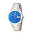 Relógio masculino Oremte com marcador de data prova d agua Original Silver/blue