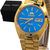 Relógio Masculino Orient Automático Dourado Original Prova D'água Garantia 1 ano 469WC2F D1KX DOURADO