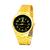 Relógio Masculino Orinet Original Prova D'água Luxo Gold/Black