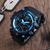 Relógio masculino skmei 1155b á prova d'água esporte digital Preto, Azul