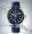 Relógio Masculino Skmei 9232 Esporte Analógico Couro Luxo Moda Azul