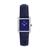 Relógio Masculino Square Croco Riverdale Blue Silver Marinho / Prata