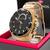 Relógio Masculino Technos Dourado Ts Digiana Cronógrafo Original Prova D'água Garantia 1 ano BJK626AB1D Dourado