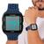 Relógio Masculino Xufeng Quadrado Com Cronometro Leve Otimo Para Academia Cronometrar os Exercicios Azul