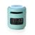 Relógio Mesa Digital Despertador 3 Alarme LED Som Perfeito Azul