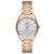 Relógio Orient Eternal Feminino Rose Frss060 S1Rx Prata Rose