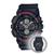 Relógio Pulso Casio G-Shock Masculino Analógico Digital Prova D Água 200 Metros Hora Mundial Resistente Choques Preto GA-140 GA-140-1A4DR - Preto