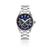 Relógio Pulso Jean Vernier Masculino Aço Prata JV01761 Azul