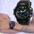 Relógio Skmei 1155 B Digital e Ponteiro de Pulso Esportivo Masculino Resistente a Agua  Preto