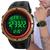 Relógio Masculino Skmei 1251 Digital de Pulso  Esportivo Prova Dagua  Preto detalhe Bege/Vermelho