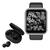 Relógio Smart Watch Digital D20 Masculino / Feminino + Fone Bluetooth Sem Fio Cinza Claro