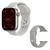 Relógio Smart Watch Feminino Masculino M9 Pr0 Max Série 9  lançamento Cinza