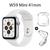 Relógio Smart Watch W59 Mini Serie 9 41mm Tela Infinita Branco