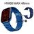 Relogio Smart Watch8 HW68 Max Tela Full 48mm + Pulseira Extra Azul