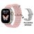 Relogio Smart Watch8 HW68 Ultra Mini 41mm Serie 8 Android iOS Rosa