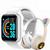 Relógio Smartwatch D20 Feminino e Masculino C/ Fone de Ouvido Lad Gatinho NFE Branco