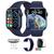 Relógio Smartwatch Digital W59 Pro Series 9 Nfc Gps 47mm Lançamento Azul