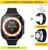 Relógio Smartwatch GS8 Ultra 8 45mm Rede Social Ligações KIT 3 Puls. Milanese+Ocean+Pelíc. METAL-PRETA+OCEAN-AZUL