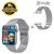 Relogio Smartwatch HW16 44mm Atualizado + Pulseira Milanese Metal Cinza