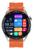 Relogio Smartwatch Hw3 Pro Para Samsung iPhone Original 2023 Laranja