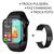 Relógio Smartwatch Inteligente Hw12 40mm Android iOS Bluetooth + Pulseira Metal Extra Preto