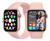 Relógio Smartwatch Inteligente Hw12 40mm Android iOS Bluetooth Tela Infinita  Disponível Cores Rosa