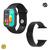 Relógio Smartwatch Inteligente Hw12  Android iOS Bluetooth + Pulseira Metal Extra Preto