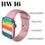 Relogio Smartwatch Inteligente HW16 44mm Feminino Masculino Android iOS ROSA