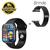 Relogio Smartwatch Inteligente HW16 44mm Tela Infinita + Pulseira Metal Preto