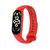 Relógio Smartwatch Masculino Esportes Calorias KM Pressão Notifica Msg versão 2022 Triatlo Maratona vermelho