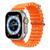 Relógio Smartwatch Masculino Feminino S8 Ultra Pro Nfc Series 8 Dourado/Laranja
