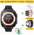 Relógio Smartwatch Ultra 8 GS8 Série 8 Esportivo Nfc 1.91 Rede Social KIT 3 Puls.+ Pelíc PULS.CINZA+ROSA