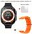 Relógio Smartwatch Ultra 8 GS8 Série 8 Esportivo Nfc 1.91 Rede Social+Puls.Silic+Pelíc-Ultra8 Preto