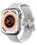 Relógio Smartwatch Ultra 8 W68 MICROWEAR Série 8 Prata
