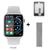 Relógio Smartwatch  W27 Pro Serie 7 Versão Global português W 27 Pro Watch7 - Puls+Película Branco