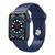 Relogio Smartwatch W28 Pro Series 8 Lançamento 2023 Tela Infinita Chamadas Bluetooth Azul