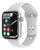 Relogio Smartwatch W29 Pro 2 Pulseiras Gps Nfc Siri Esportes Academia Fitness Chamadas Masculino Feminino PRATA