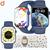 Relogio Smartwatch W29 Pro Original Serie 9 Android Ios Nfc Azul