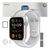 Relógio Smartwatch W99+ Tela Amoled Chatgpt 45mm Gps Watch 9 BRANCO