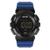 Relógio y mormaii preto silicone mo3415a/8a Azul