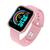 Relogio Y68 Inteligente Smartwatch Bluetooth  Relógios Esportivos, Relógio para Android, iOS Rosa