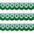 Renda de Nylon Najar 1,0cm 900/2 Rolo com 50 Metros Verde Bandeira 23