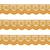 Renda de Nylon Najar 1,0cm 900/2 Rolo com 50 Metros Dourado 47