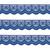 Renda de Nylon Najar 1,0cm 900/2 Rolo com 50 Metros Azul Profundo 55