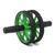 Roda Abdominal Dupla Rodinha Treino Resistente Roda Exercício Funcional - RIQ-RODINHA Verde