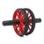 Roda Abdominal Dupla Rodinha Treino Resistente Roda Exercício Funcional - RIQ-RODINHA Vermelho