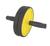 Roda Exercícios Abdominal Funcional Rolo Fitness Treino Amarelo